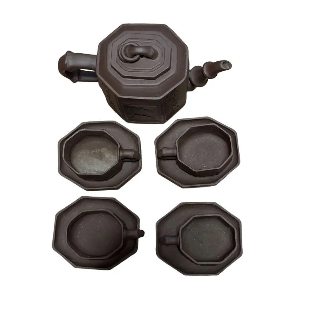 Chinese Yixing Zisha Tea Pot Set